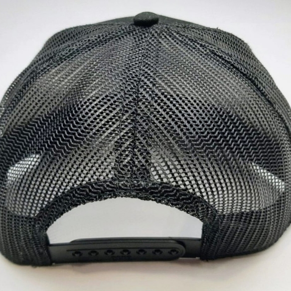 Red Bull Racing Embroidered Flat Bill Snapback Mesh Hat Cap Black F1 Formula Y2K - Picture 5 of 9